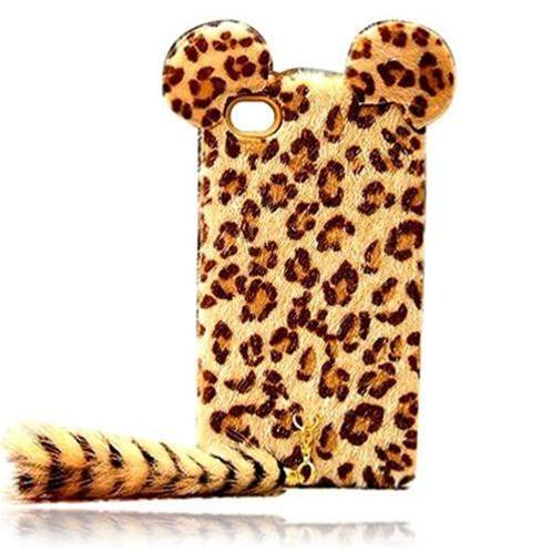 Vỏ Iphone 4/4s Leopard Cute Cat