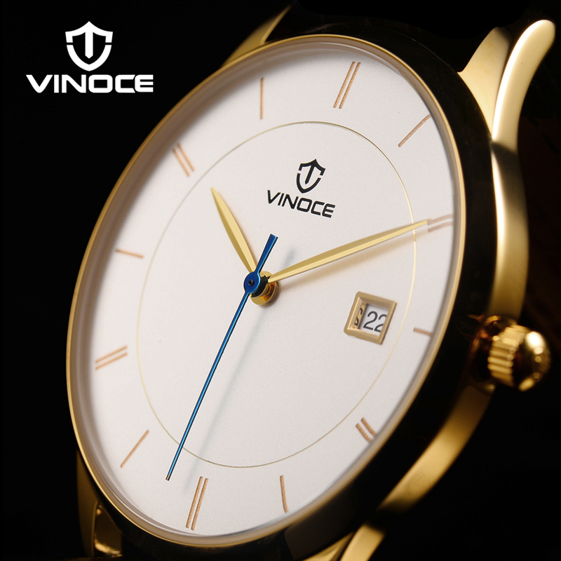Đồng hồ nam Vinoce phong cách minimalism