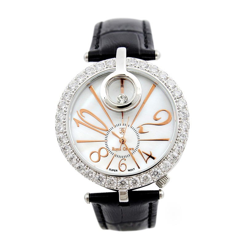 Đồng hồ nữ đính đá thời trang Royal Crown 3850