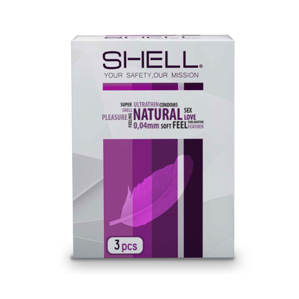  Bao cao su Shell Natural Superthin