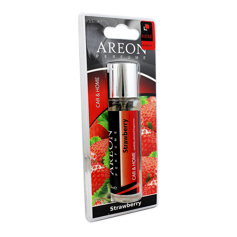 Nước hoa ô tô Areon Car Perfume 35ml Blister Strawberry PFB17