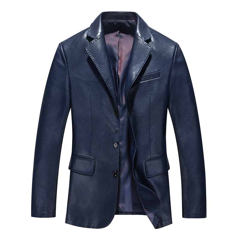 Áo jacket da nam giả vest HXDSL Urban Style
