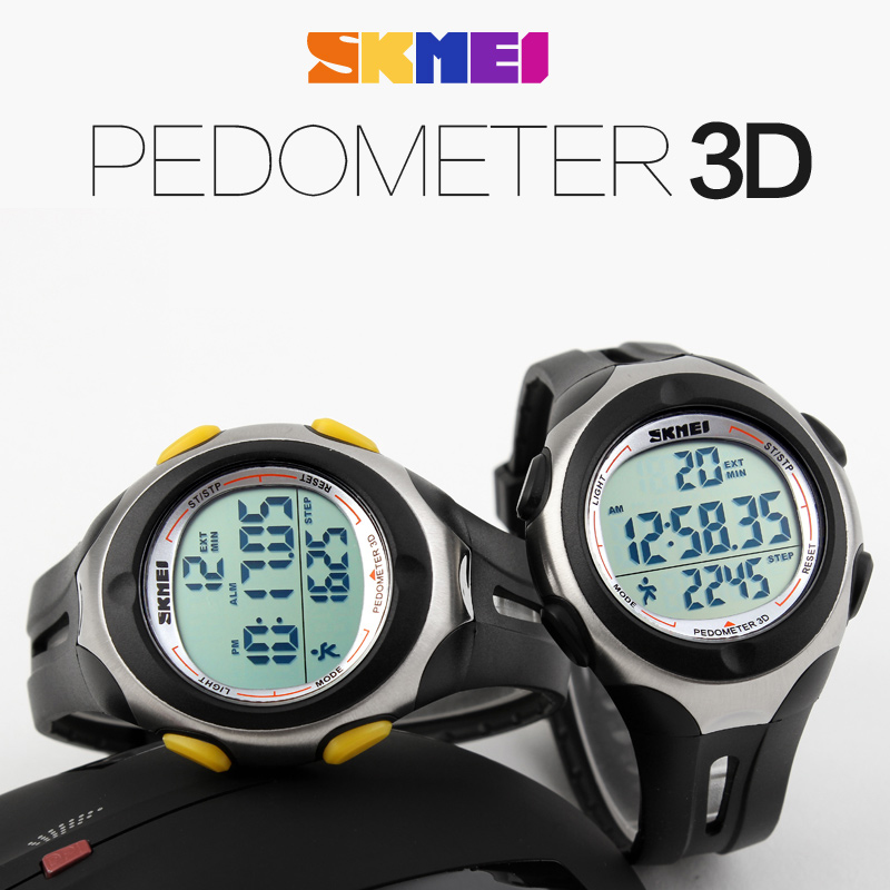 Đồng hồ thể thao nam Pedometer 3D Skmei 1107