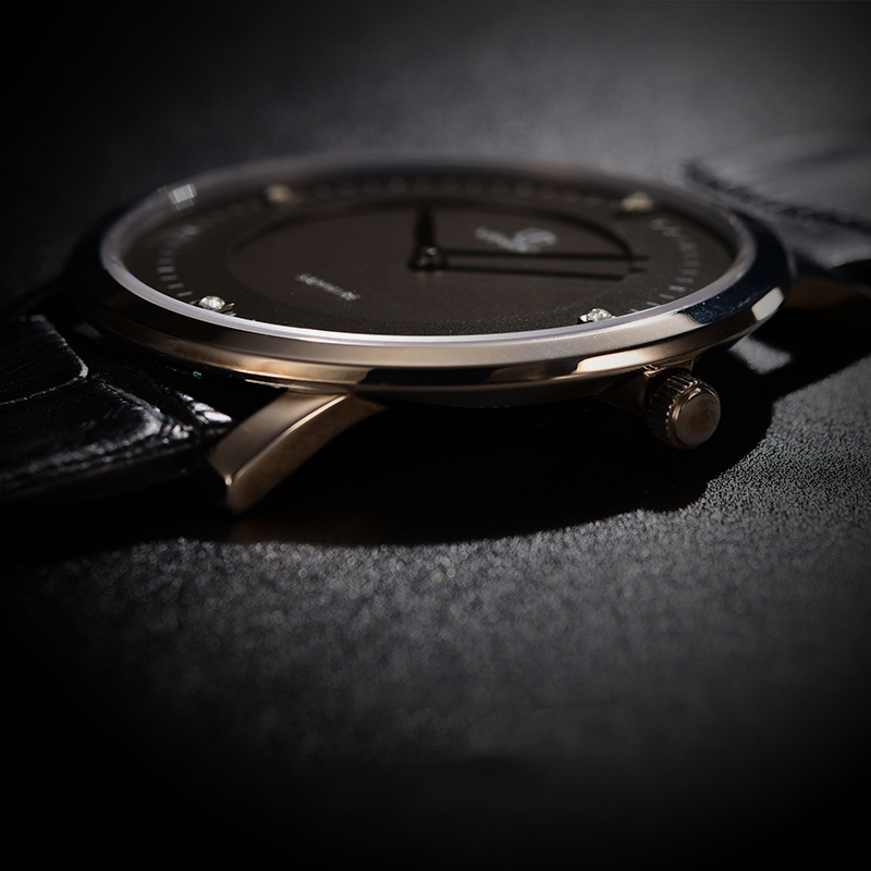 Đồng hồ nam siêu mỏng 2 kim Vinoce