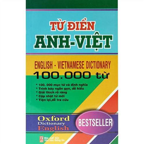 Từ điển Anh - Việt 100.000 từ