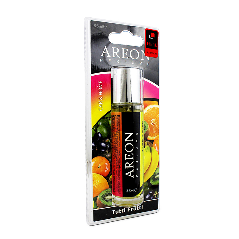 Nước hoa ô tô Areon Car Perfume 35ml Blister Tutti Frutti PFB18