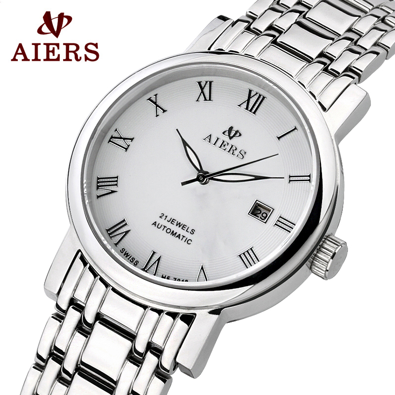 Đồng hồ nam Aiers D113G phong cách Thụy Sĩ