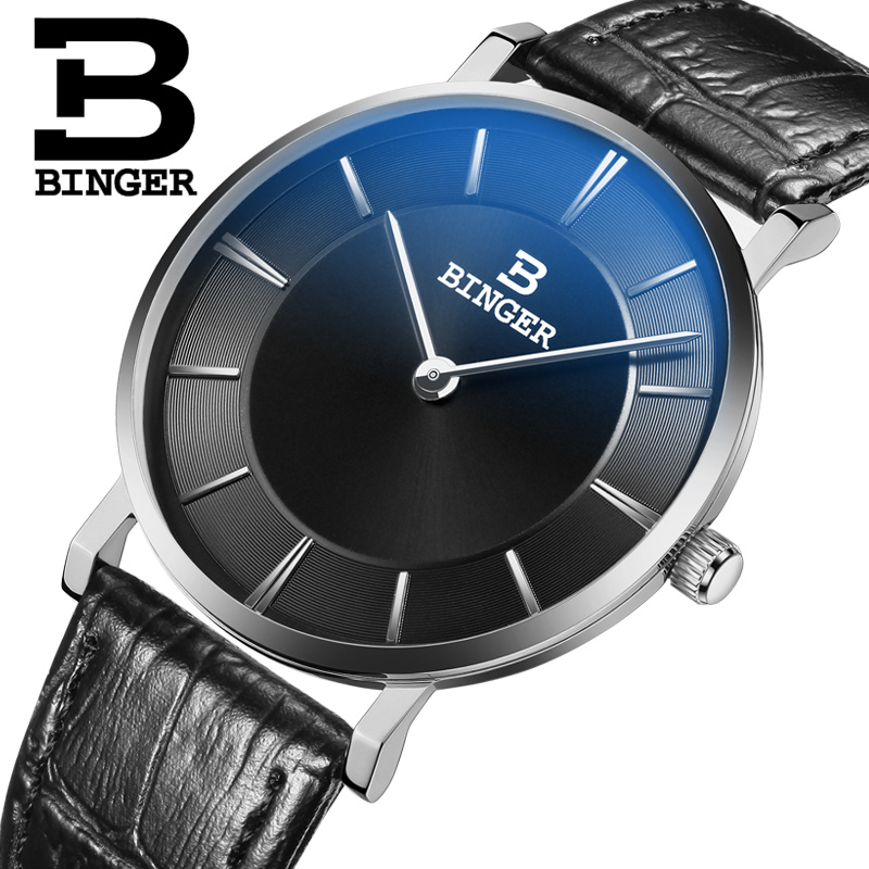Đồng hồ nam Binger siêu mỏng style retro